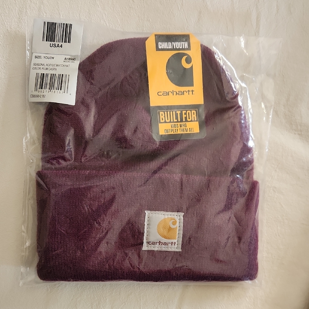 Carhartt Youth Dark Purple Beanie